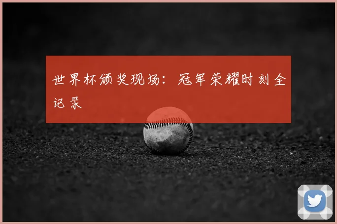 世界杯颁奖现场：冠军荣耀时刻全记录